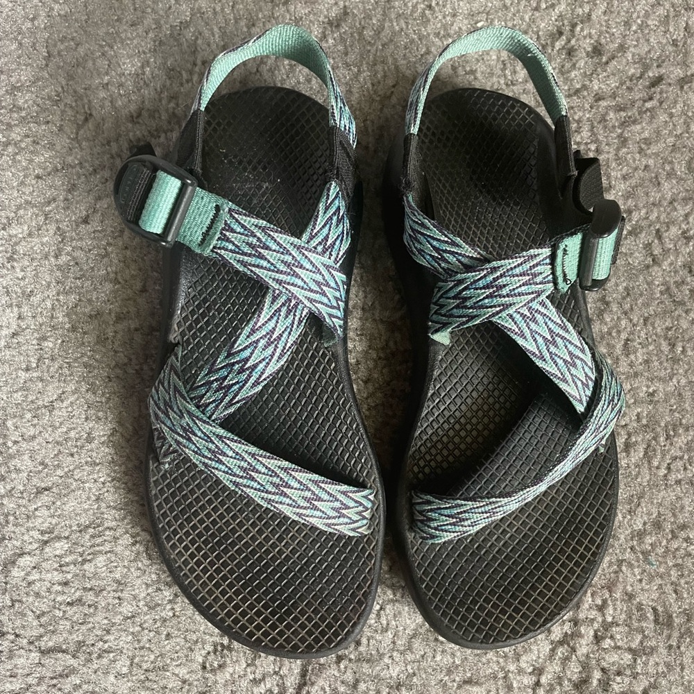 Blue Chaco Sandals
